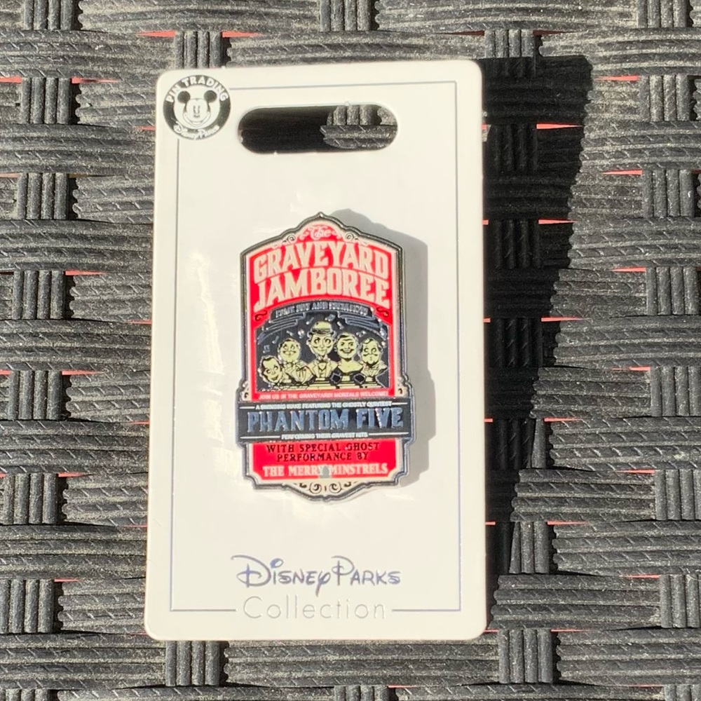 Authentic!✨ Disney Parks Phantom Five Graveyard Jamboree Pin
